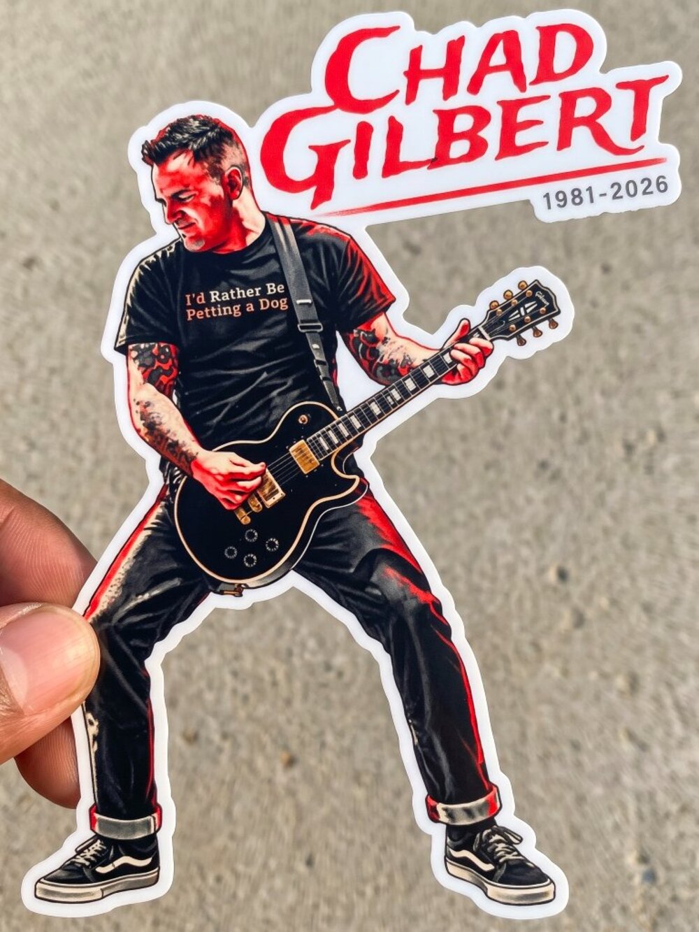 Chad-Gilbert Sticker - Picture 1 of 4